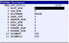 發(fā)那科機(jī)器人Error Code Output Function錯誤代碼